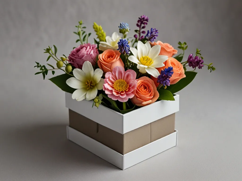 Spring flower box